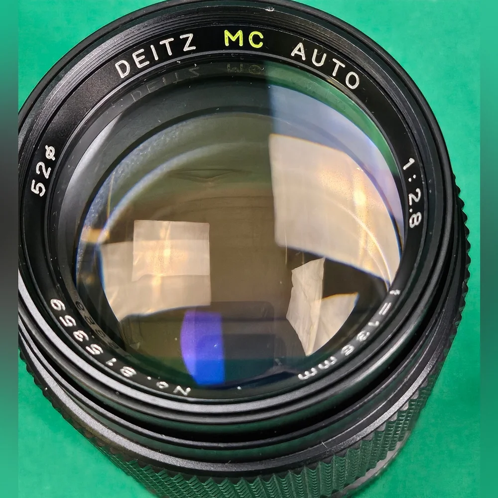 Deitz 135mm MC Zoom 1:2.8 Camera Lens Canon FD Mount‎ With Case No. 815359
